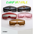 oversized unique bling rhinestone one piece 2020 new arrivals fashion shades custom designer luxury sunglasses women men 71509